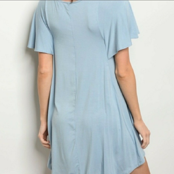 Pastel Blue Dress - Picture 3 of 3